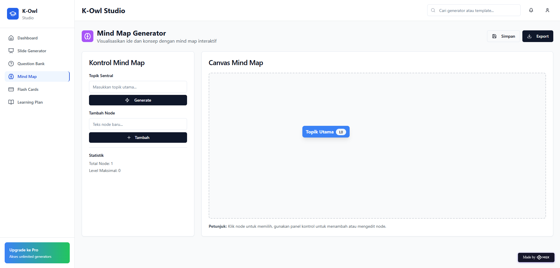 AI Mind-Map Builder